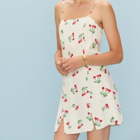 Privacy Please Dresses & Skirts - Privacy Please Cherry Print Summer Mini Dress